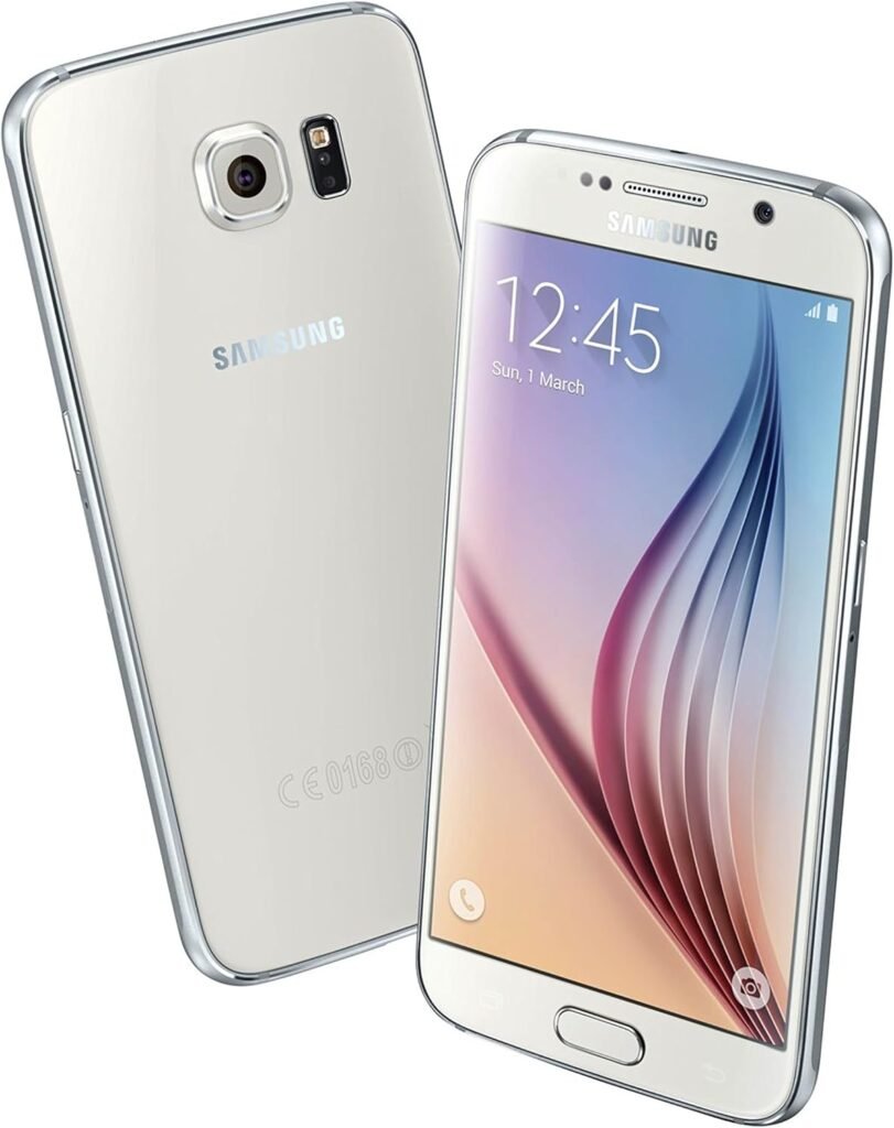 Samsung Galaxy S6 G920a 32GB Unlocked GSM 4G LTE Octa-Core Smartphone w/ 16MP Camera - White Pearl